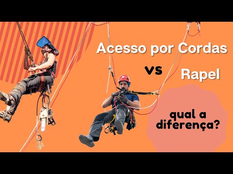 ACESSO POR CORDA X RAPEL – Quais São As Principais Diferenças ?